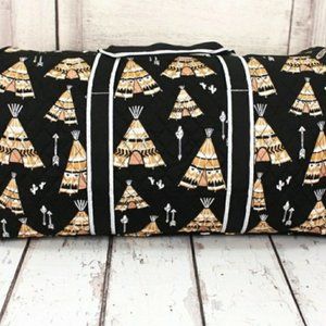 Teepee pattern Duffel Bag